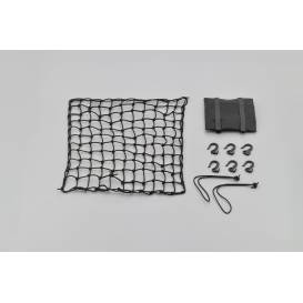 Flexible luggage net with plastic hooks (50 x 50 cm), Daytona