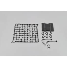 Flexible luggage net with plastic hooks (40 x 40 cm), Daytona