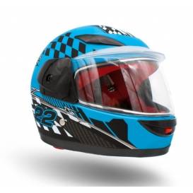 Children's helmet integral XTR 501 - matt blue