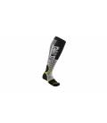 Ponožky MX PRO 2023, ALPINESTARS (šedá/žlutá fluo)