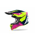 STRYCKER Blazer Helmet, AIROH (Blue/Pink) 2023