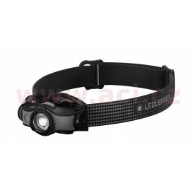 LED LENSER MH5 - outdoor rechargeable headlamp black-gray, afterglow 180 m, 7-year warranty