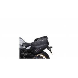 Boční brašny na motocykl P50R, OXFORD (černé, objem 50 l, pár)