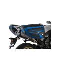 Bočné tašky na motocykel P50R, OXFORD (čierne/modré, objem 50 l, pár)