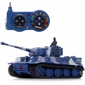 AMEWI RC tank Mini German Tiger 1:72 blue