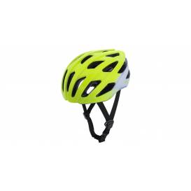 Cycling helmet RAVEN ROAD, OXFORD (fluo yellow/white)
