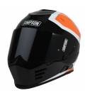 VENOM Helmet, SIMPSON (Black/White/Orange)