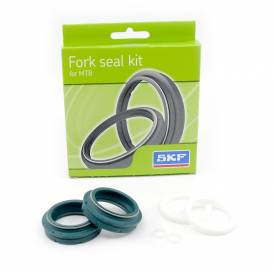 Front fork seals (X-FUSION 34 mm), SKF (green)