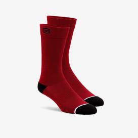 SOLID socks, 100% - USA (red)
