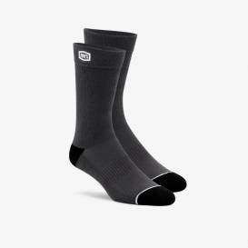 Ponožky SOLID, 100% - USA (šedá)