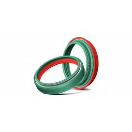 Simering + prachovka do př. vidlice (48 x 57,9 x 9 mm, ZF Sachs 48 mm, DC), SKF (zeleno-červené)