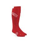 HI SIDE MX socks, 100% - USA (red)