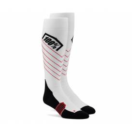 HI SIDE MX socks, 100% - USA (white)