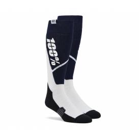 Ponožky TORQUE MX, 100% - USA (modrá/bílá)