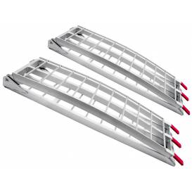 Access ramp - folding - aluminum wide, Q-TECH (1 pair)