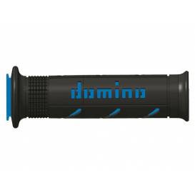 Gripy A250 (road) dĺžka 120 + 125 mm, DOMINO (čierno-modré)