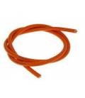 Ignition cable red 5mm - 0.5m