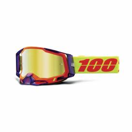 RACECRAFT 100% brýle Panam, zlaté plexi