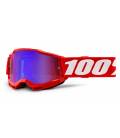 ACCURI 2 100% - USA, children's glasses red - mirror red/blue plexiglass