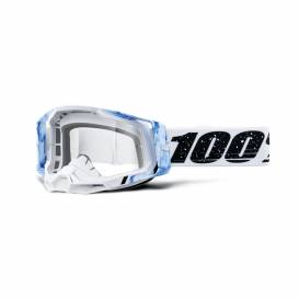 RACECRAFT 100% brýle Mixos, čiré plexi