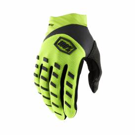 Gloves AIRMATIC, 100% - USA (yellow/black)