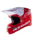 Helmet SUPERTECH S-M8 RADIUM 2, ALPINESTARS (red/white) 2023