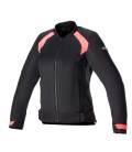 STELLA ELOISE AIR 2 Jacket, ALPINESTARS, Ladies (Black/Pink Fluo) 2023