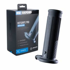Heated grips HOTGRIPS PRO ADVENTURE, OXFORD (with integrated controls within the grip)