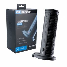 Heated grips HOTGRIPS PRO TOURING, OXFORD (with integrated controls within the grip)