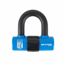 Lock U profile HD MINI, OXFORD (black/blue, pin diameter 14 mm)