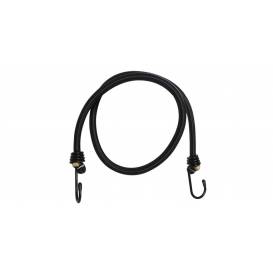 Rubber band "spider" strap length/diameter 900/10 mm with wire hook ends, OXFORD (black, TUV/GS homologation)