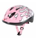 Cycling helmet LITTLE MADAM, OXFORD, children's (pink/white)