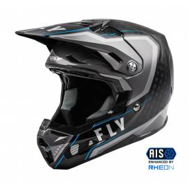 FORMULA AXON Helmet, FLY RACING (Black/Grey/Blue)