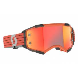 Goggles FURY CH orange/grey, SCOTT - USA, (plexi orange chrome)