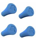 Spare rubber ends for X-Ggrip holders, 4 pcs, (blue) RAM Mounts