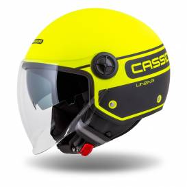 Handy Plus Linear helmet, CASSIDA (yellow fluo matte/black) 2023