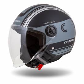 Handy Metropolis Vision Helmet, CASSIDA (Matte Black/Grey/Reflective Grey) 2023