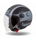 Handy Metropolis Vision Helmet, CASSIDA (Matte Black/Grey/Reflective Grey) 2023