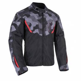 DELTA 1.0 jacket, OXFORD (gray camo/red/black)