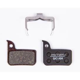 Brake pads for SRAM systems, BRAKING (Organic mixture) 2 pcs in a package