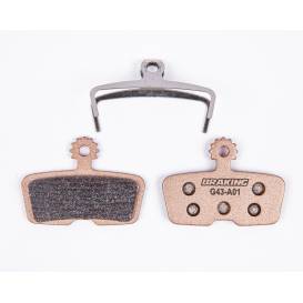Brake pads for AVID, BRAKING systems (Sintered Race mixture) 2 pcs in a package