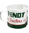 Mug ENAMEL FENDT TRACTORS - tin