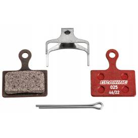 Brake pads for SHIMANO, BRAKING systems (Race Pro Tour mixture) 2 pcs in a package