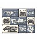 Set of magnets FORD MUSTANG BOSS 9 PCS