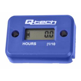 Hour meter, Q-TECH (blue)