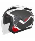 Helmet N129 TRIOM, NOX (white, red) 2023