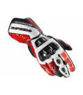 Gloves CARBO TRACK EVO, SPIDI (red/white/black)