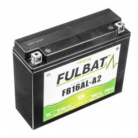 Baterie 12V, FB16AL-A2 GEL, 12V, 16Ah, 210A, bezúdržbová GEL technologie 205x70x162 FULBAT (aktivovaná ve výrobě)