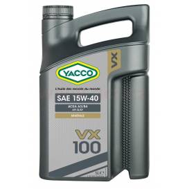 Motorový olej YACCO VX 100 15W40, 5 L
