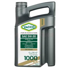 Engine oil YACCO VX 1000 LE 5W30, 5 L